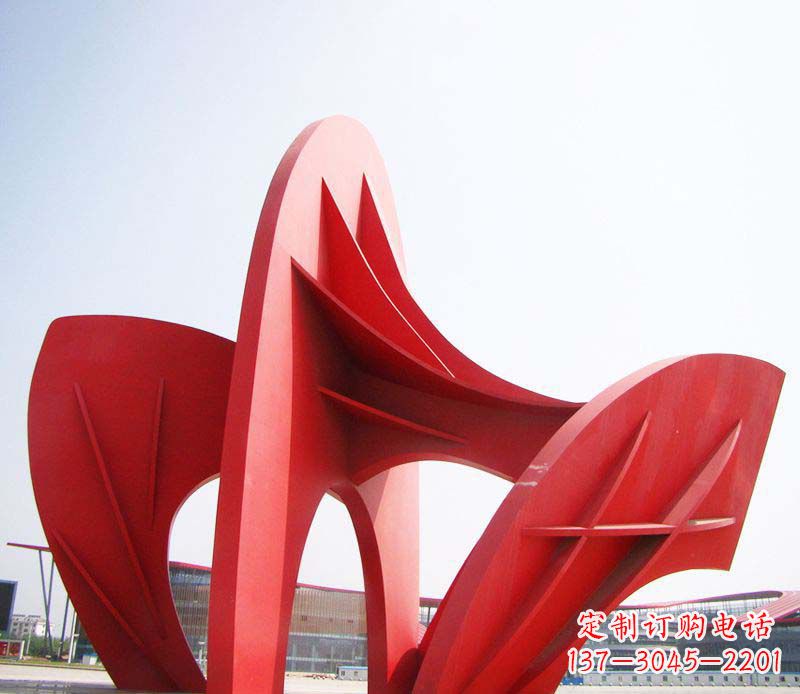 合肥精美不锈钢拱门雕塑