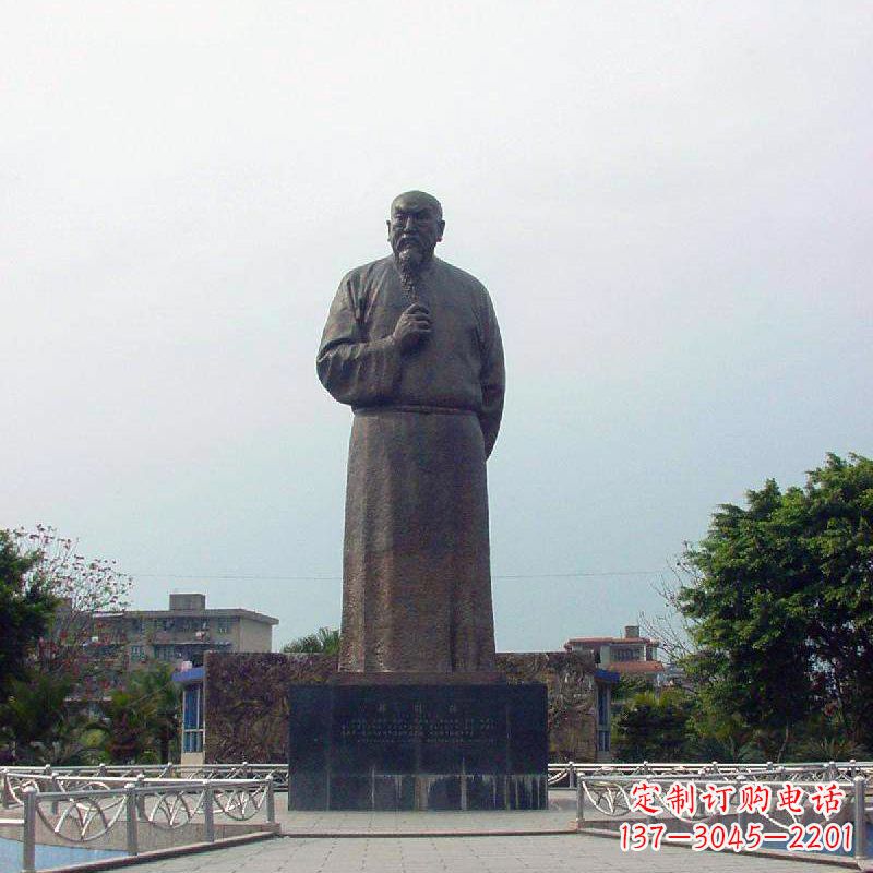 合肥精美林则徐雕塑,传承历史文化