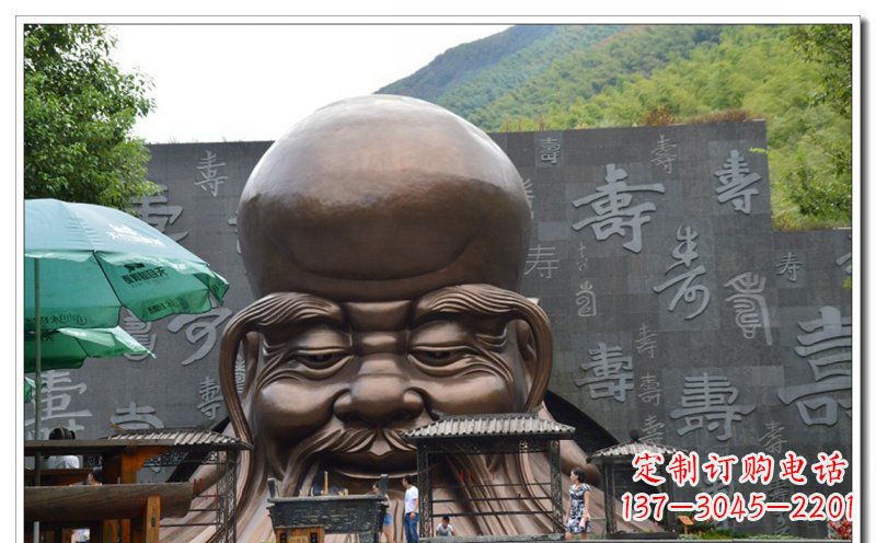 合肥头像铜雕让您的寿星永恒被铭记