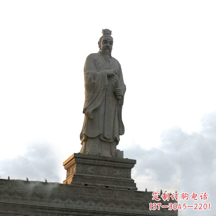合肥精美纯手工孟子雕塑,传承历史文化