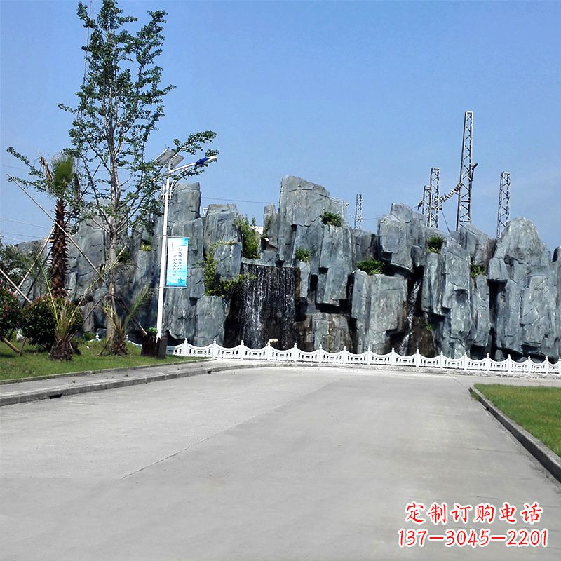 合肥大型塑石假山雕塑