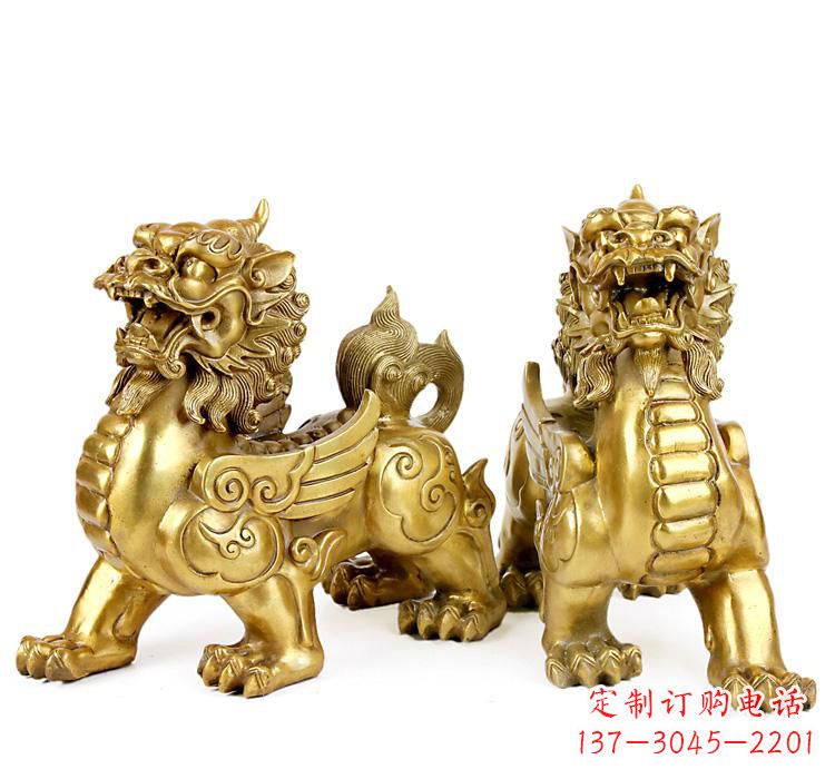 合肥豪华大型铜貔貅雕塑