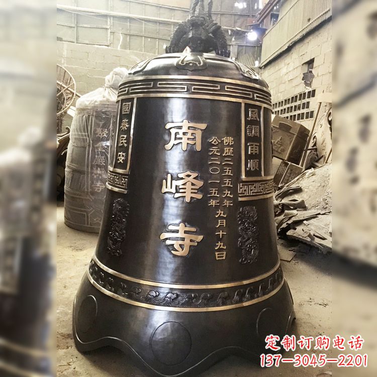 合肥大型铜钟雕塑,用精湛工艺刻画出非凡品质