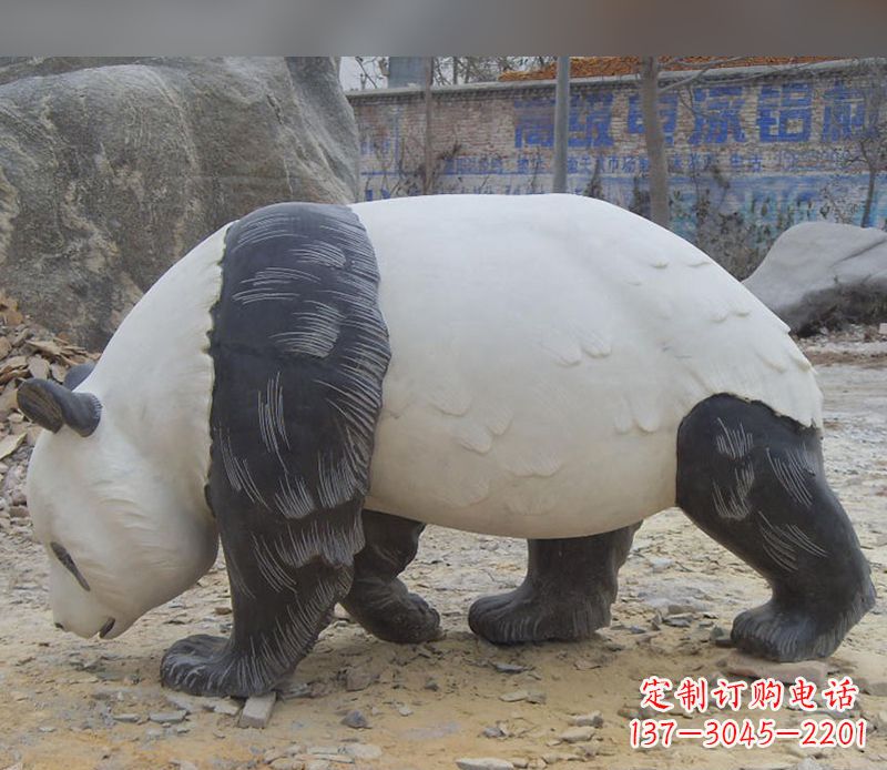 合肥特色熊猫石雕定制