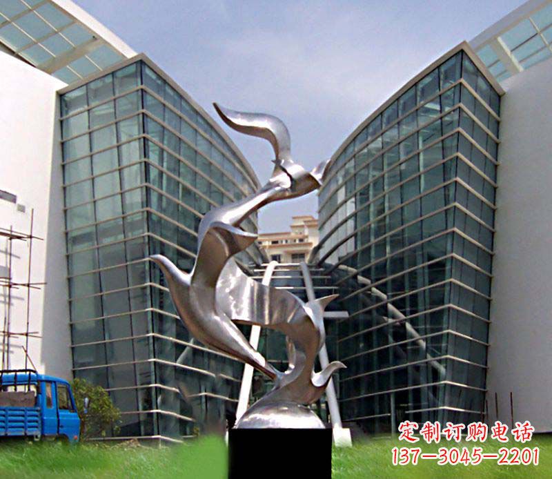 合肥大雁不锈钢雕塑