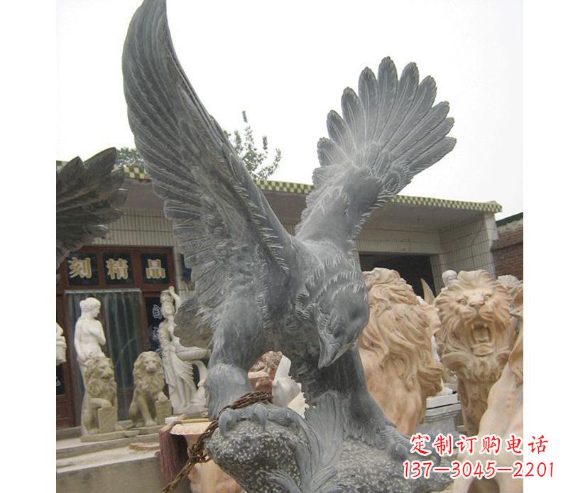 合肥大展宏图老鹰石雕