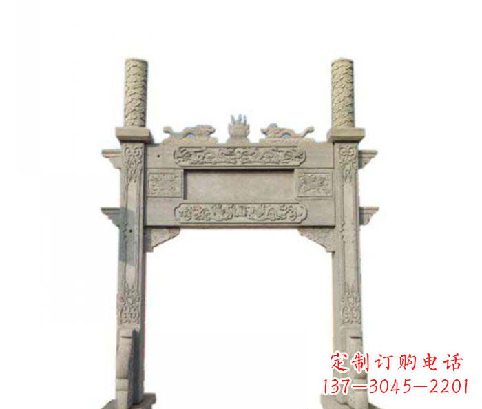 合肥产品名称中领雕塑-牌坊石雕