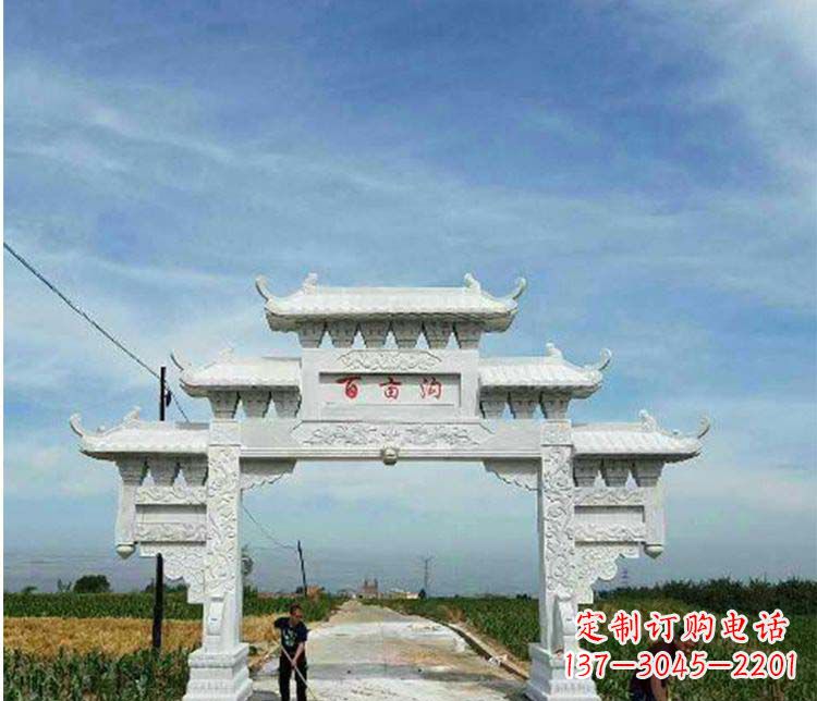 合肥西方风格石牌坊石雕