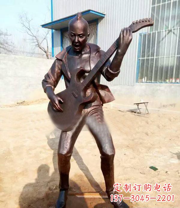 合肥音乐传奇——吉他雕塑