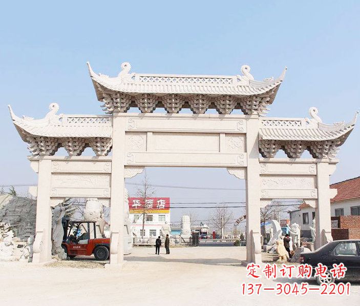 合肥精美牌坊雕塑