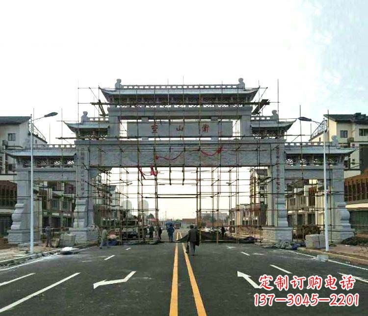 合肥牌坊石雕——精致细腻,展示正气