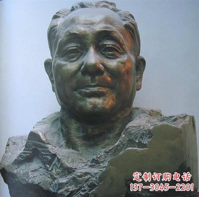 合肥邓小平名人胸像铜雕