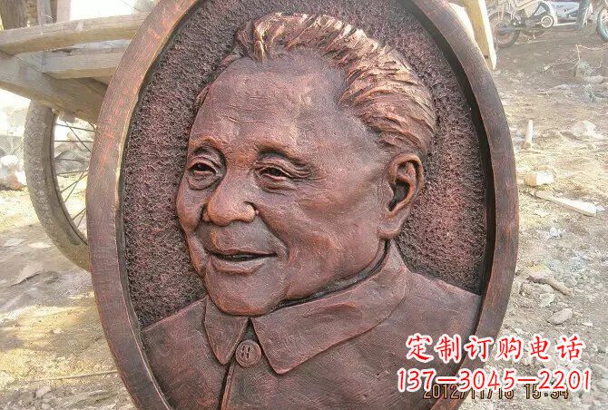 合肥邓小平头像铜浮雕