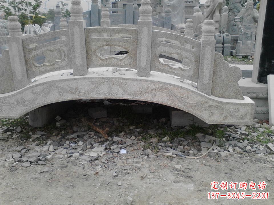 合肥精美石桥雕塑,点缀庭园之美