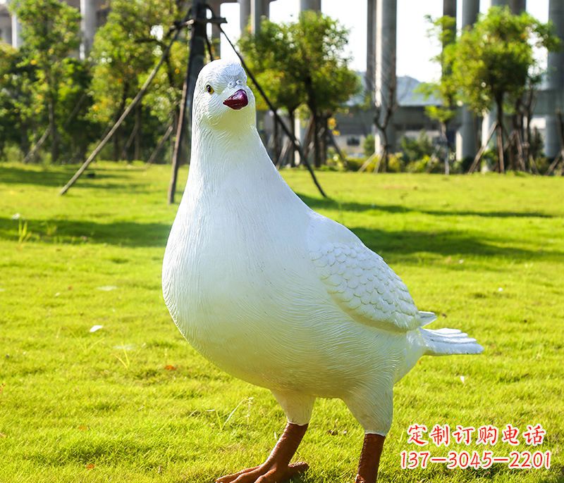 合肥雕塑和平鸽