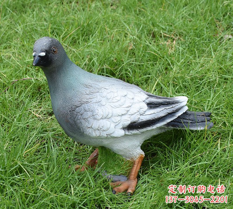 合肥雕塑和平鸽少女