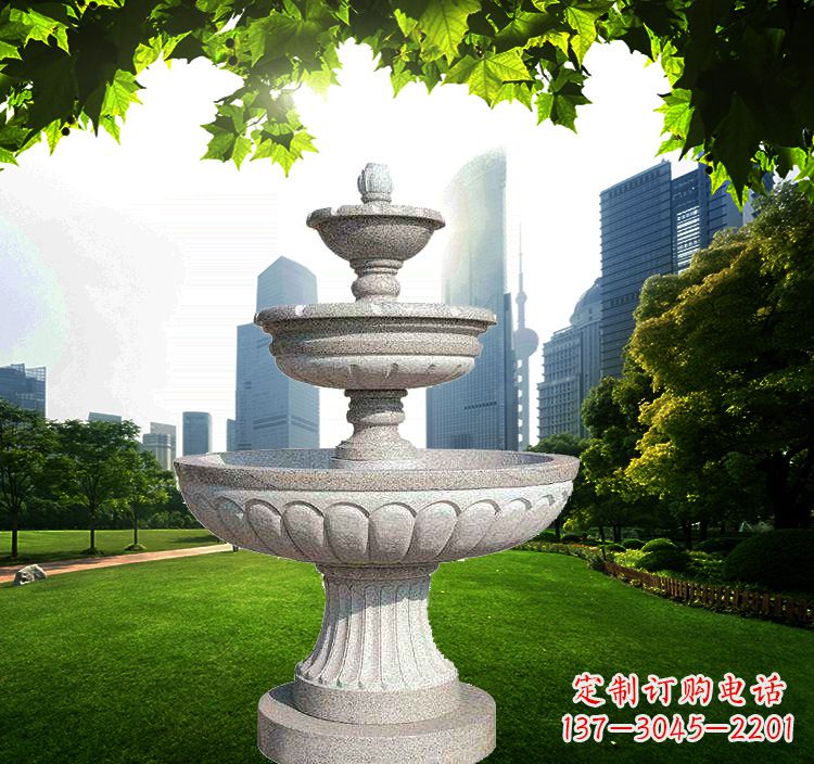 合肥跌水盆石喷泉雕塑