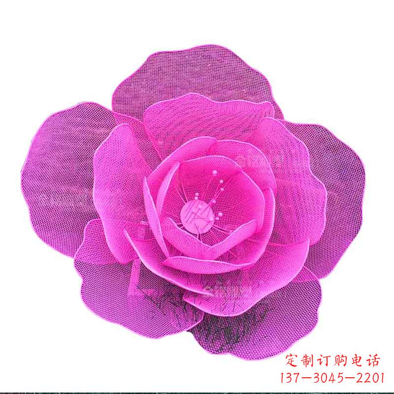 合肥精美玫瑰金属雕塑