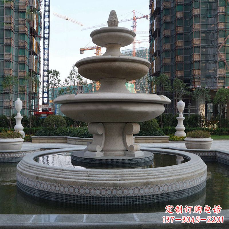 合肥东阳石雕喷泉雕塑定制