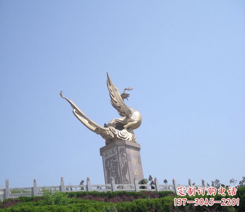 合肥动物凤凰铜雕
