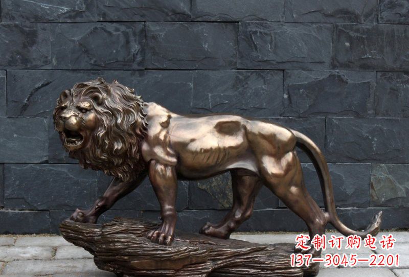合肥动物铜雕狮子