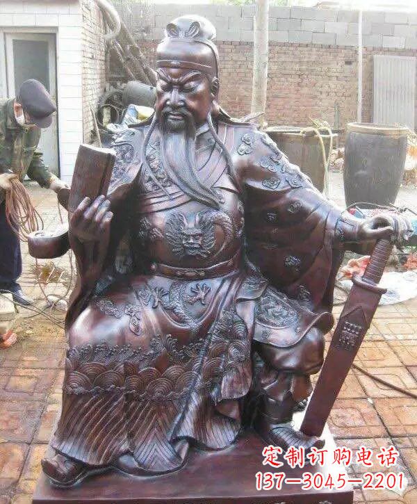 合肥关公铜雕——象征着一份久远精神的传承