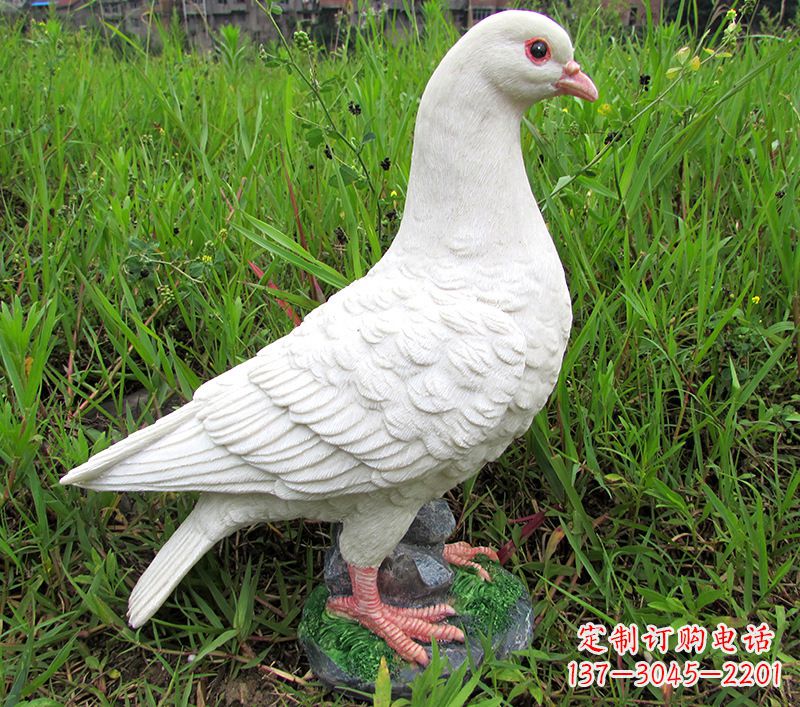 合肥锻铜鸽子浮雕,精致细腻的雕塑体现