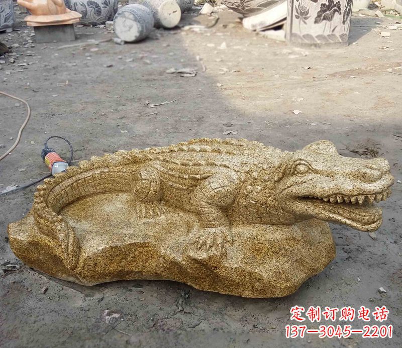 合肥精致石刻动物雕塑