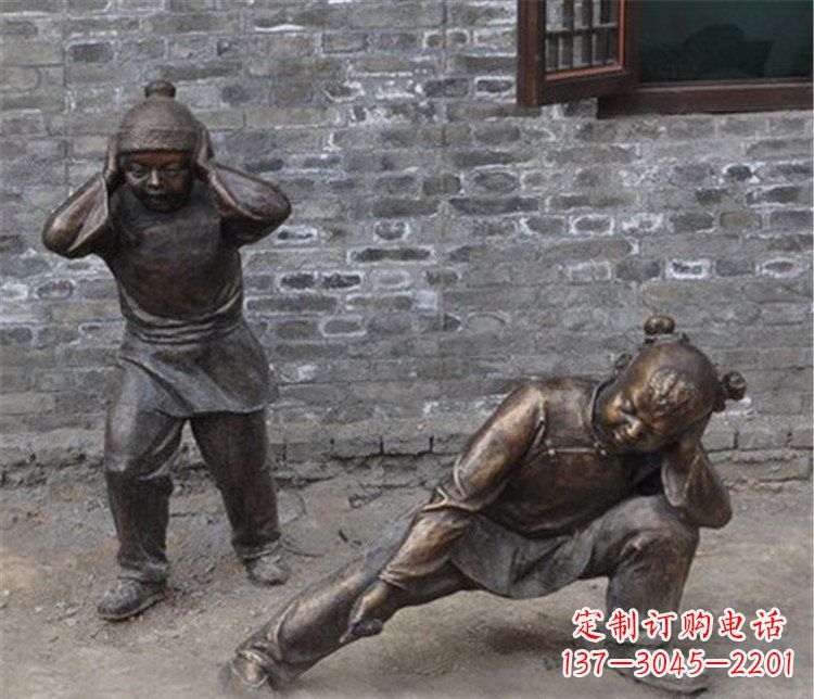合肥儿童放鞭炮公园景观雕塑