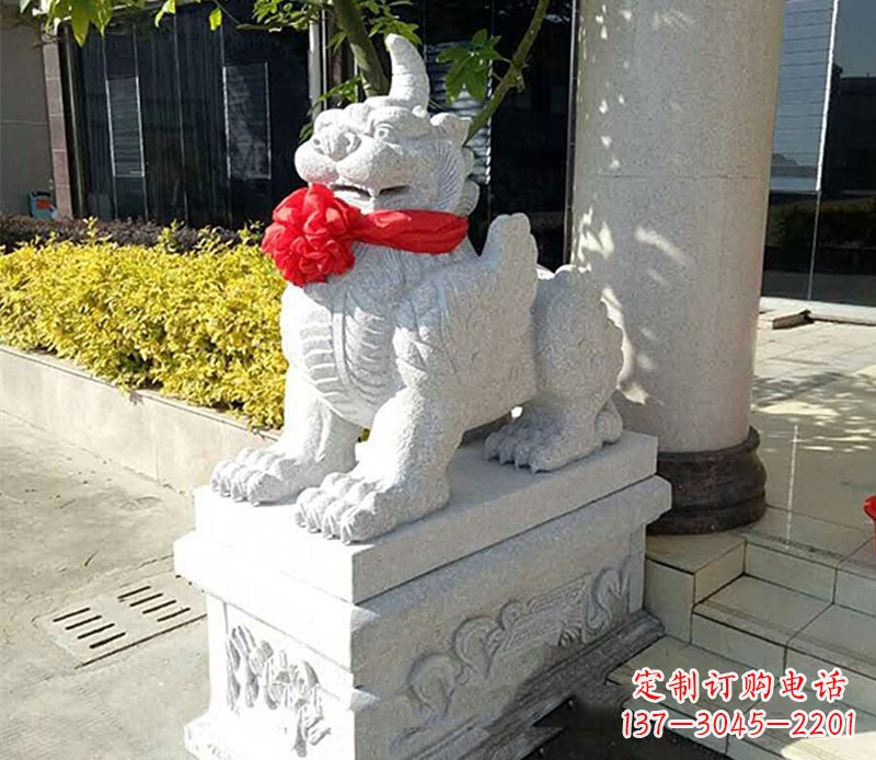 合肥优雅的独角兽雕塑