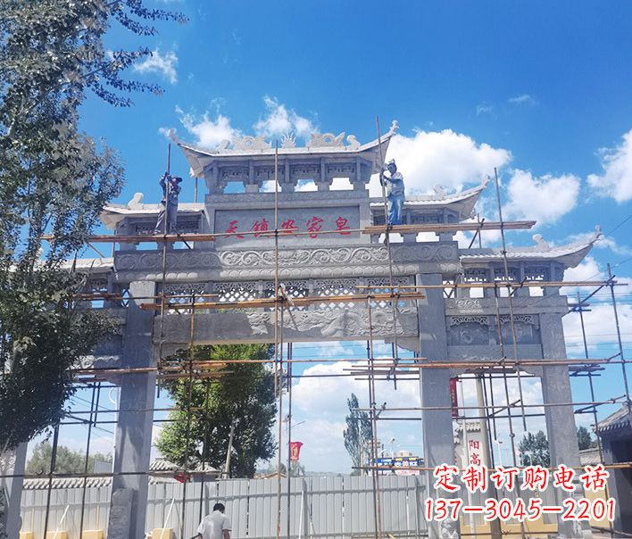 合肥牌坊雕塑品质精湛、精致耐看