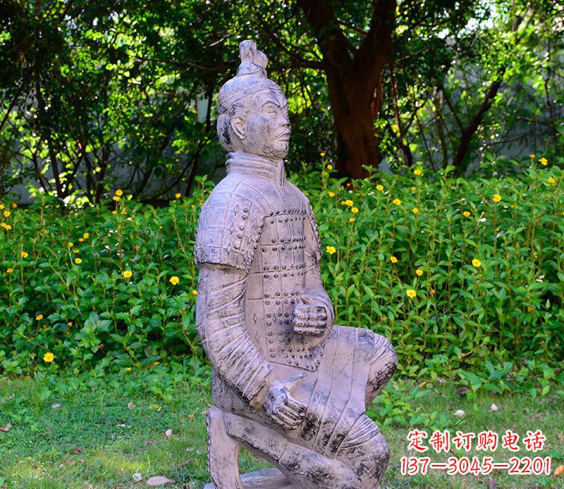 合肥传统文化经典--仿古兵马俑雕塑