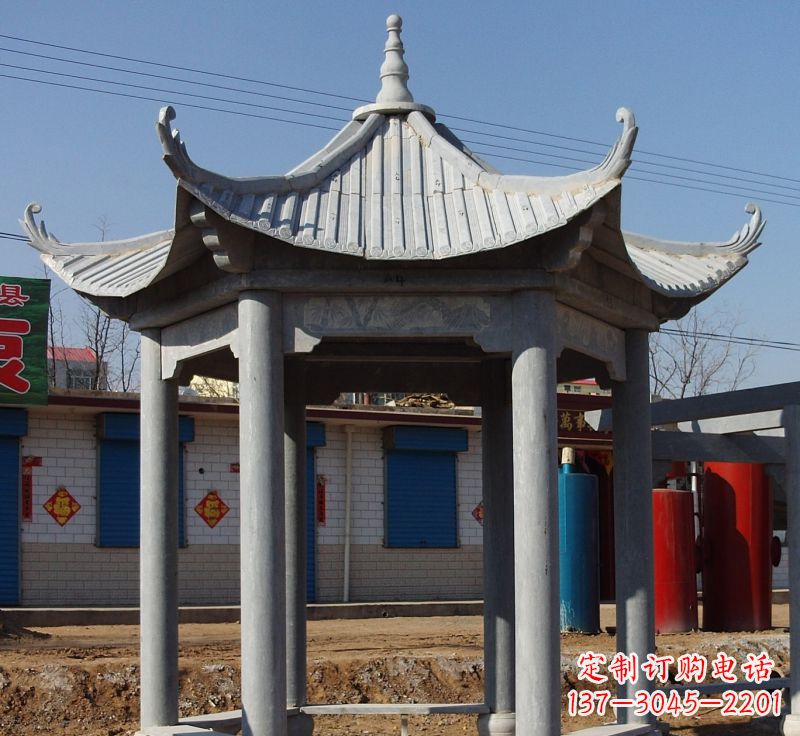 合肥精美仿古石雕凉亭