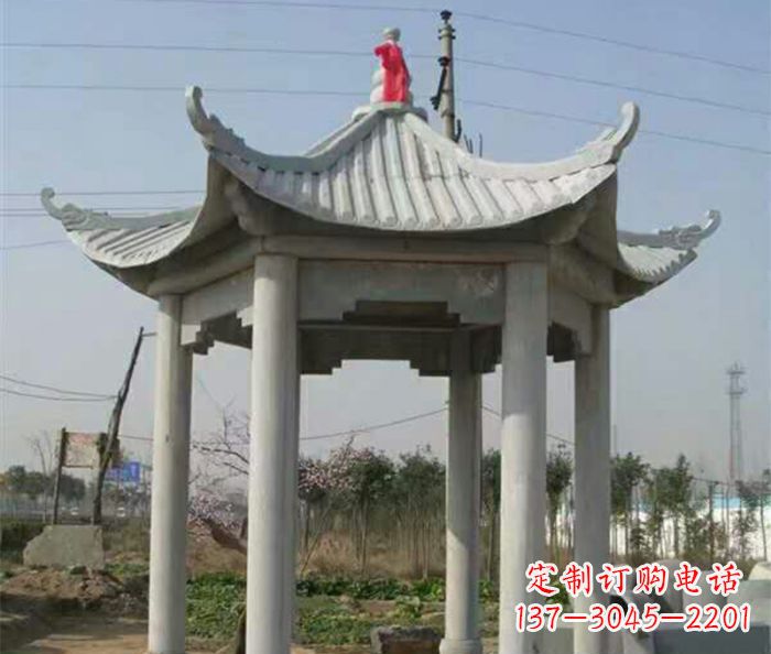 合肥典雅的仿古凉亭石雕