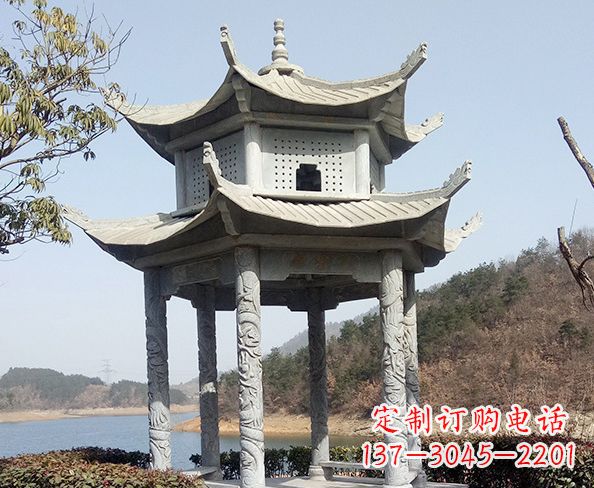 合肥古典凉亭石雕