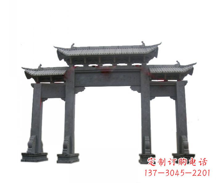 合肥精美仿古牌坊石雕