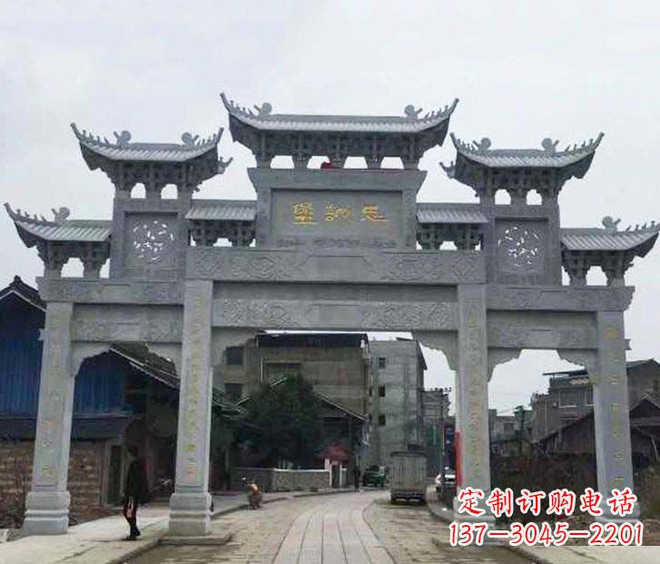 合肥精美牌坊石雕