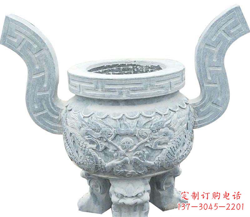 合肥精美仿古香炉石雕