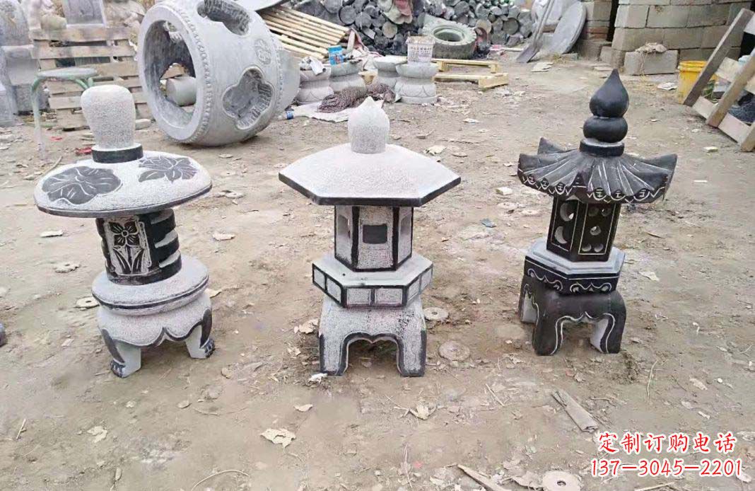 合肥仿古石灯雕塑