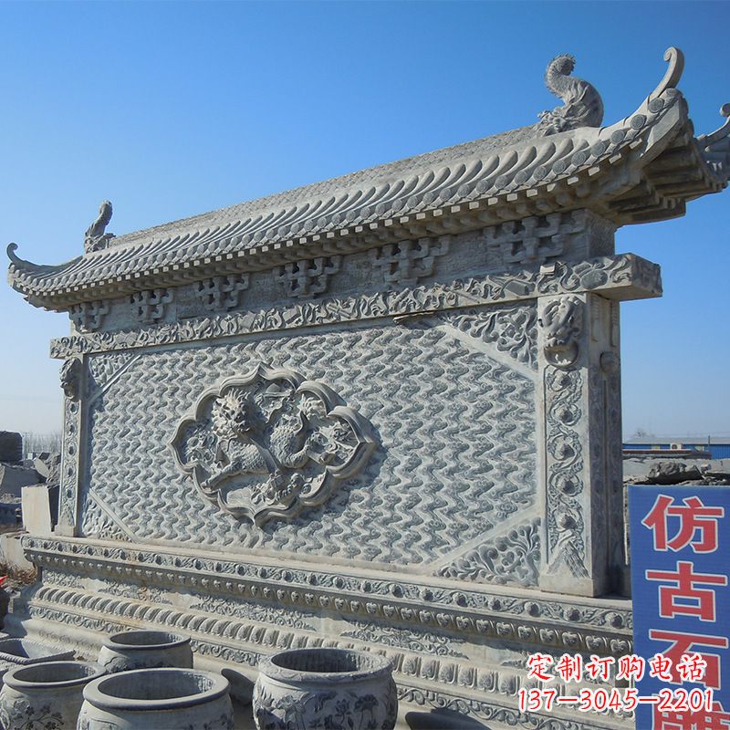 合肥影壁石雕--让时光流转