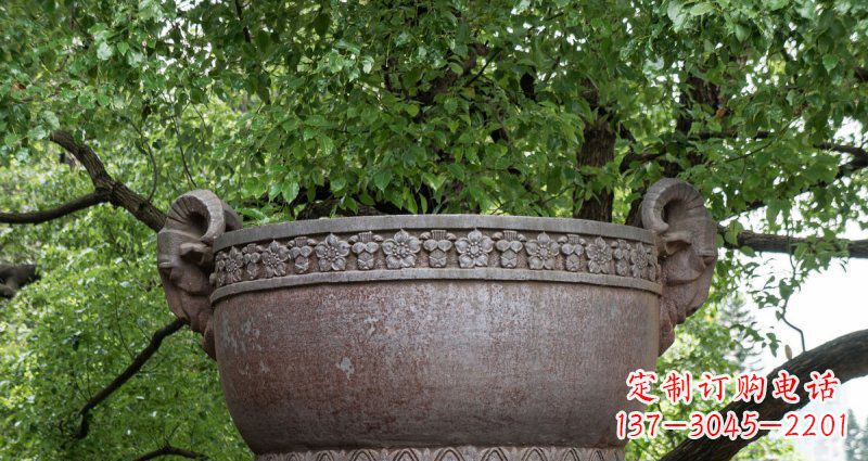 合肥中领雕塑仿古水缸铜雕