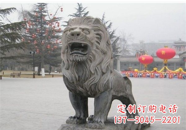 合肥仿古西洋狮子石雕