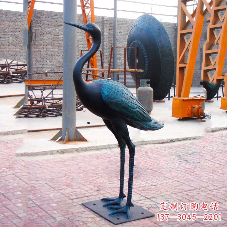 合肥仿古仙鹤雕塑