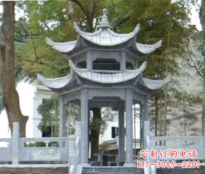 合肥中领雕塑凉亭石雕——传承古典精髓,融情于雕塑之中