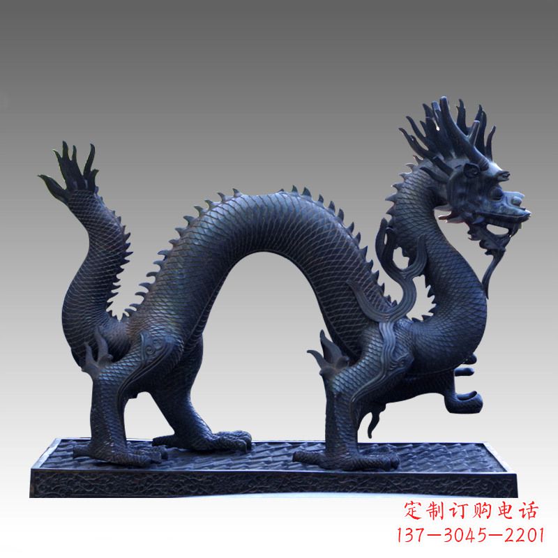 合肥仿古做旧神龙铜雕