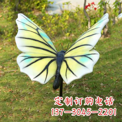 合肥色彩丰富的仿真蝴蝶雕塑