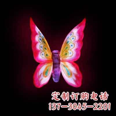 合肥红发蝴蝶 小号发光雕塑
