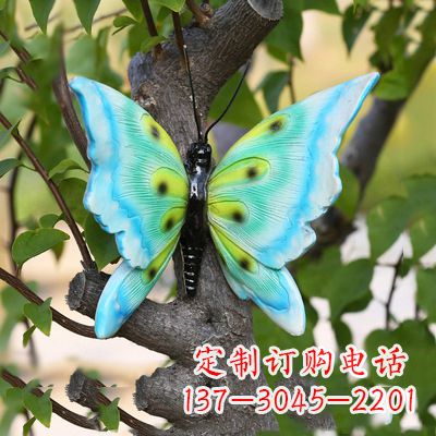 合肥蓝色蝴蝶雕塑
