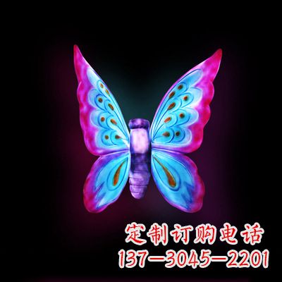 合肥璀璨发光蝴蝶雕塑