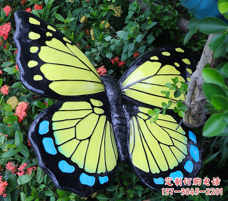 合肥玻璃钢蝴蝶雕塑